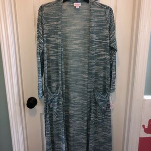 Size medium Lularoe Sarah cardigan brand new